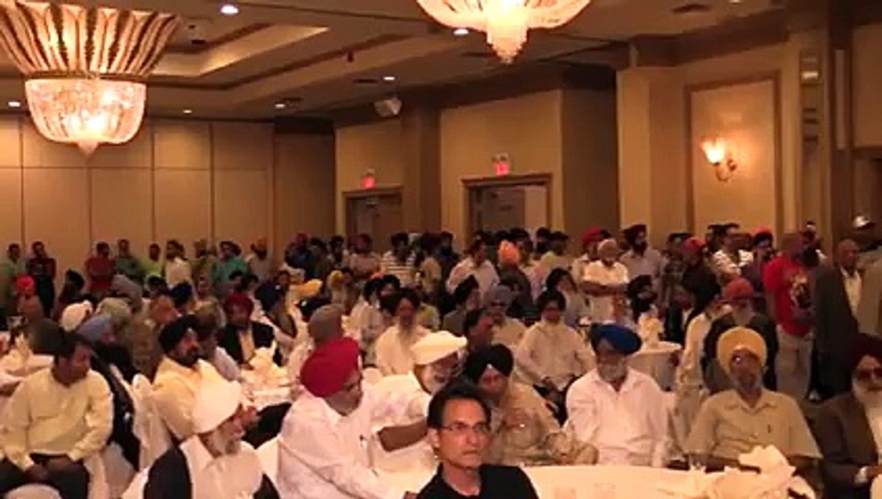 Akalis in Canada - Protest against Akali- Singh speech