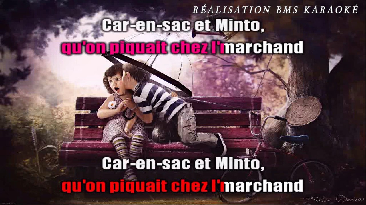 Karaoké (special duo)  Mistral Gagnant (Maxime Le Forestier & Vanessa Paradis)