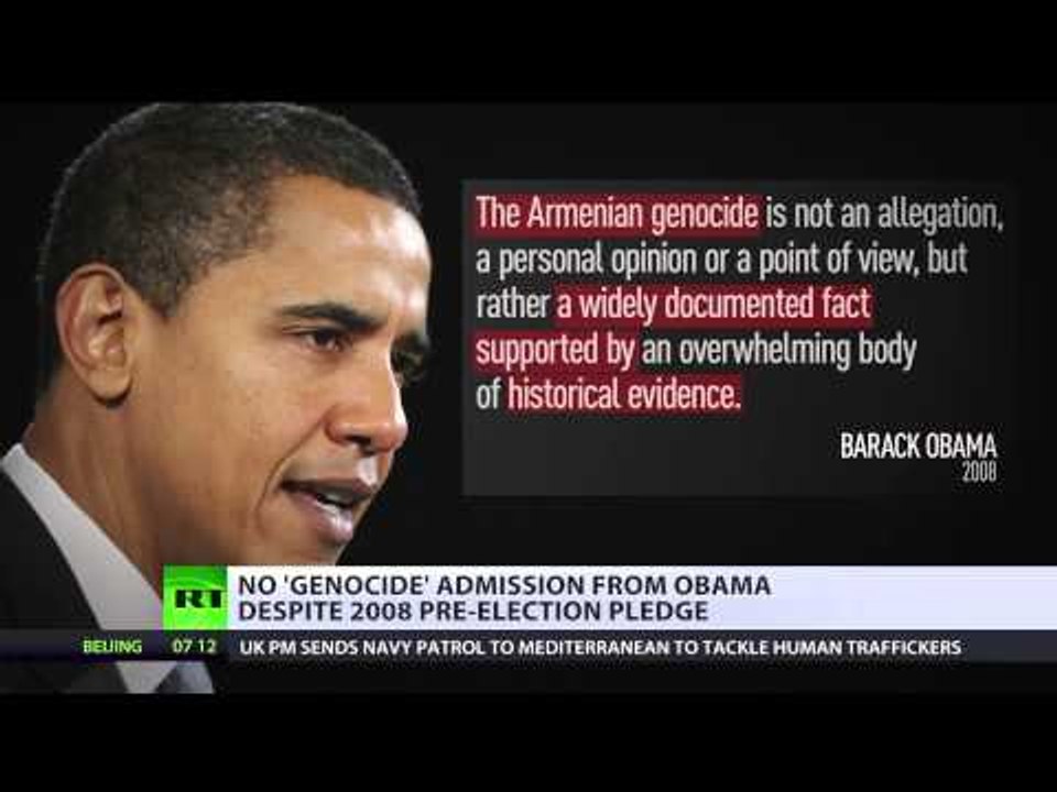 Why did Obama not recognize mass killings of Armenians as genocide?