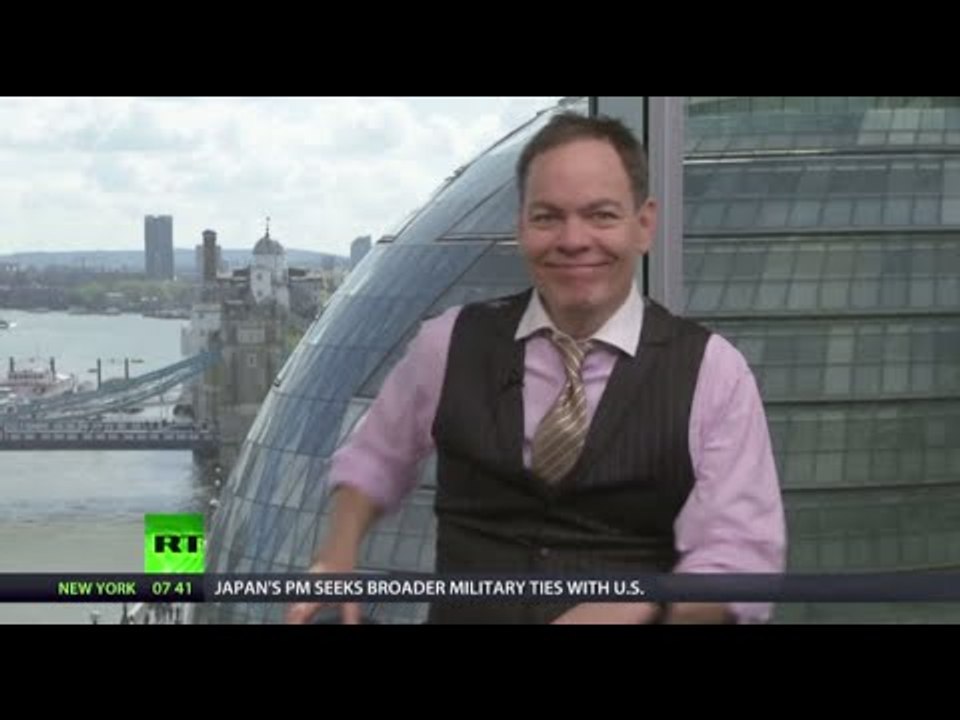 Keiser Report: Bankers’ marathon (E750)