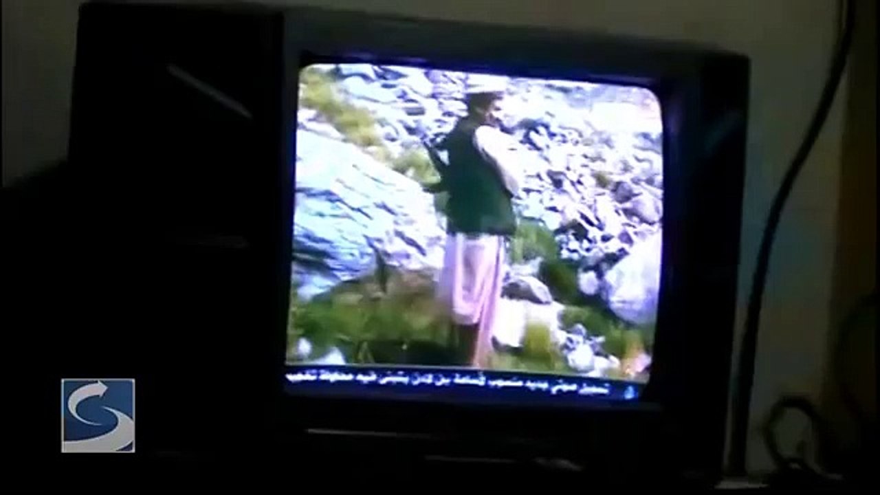 Osama bin Laden in Abbottabad compound (footage)