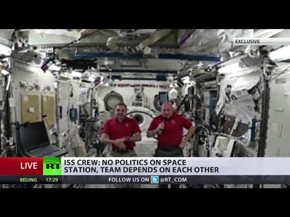 EXCLUSIVE RT Q&A with ISS crew from orbit (FULL VIDEO)
