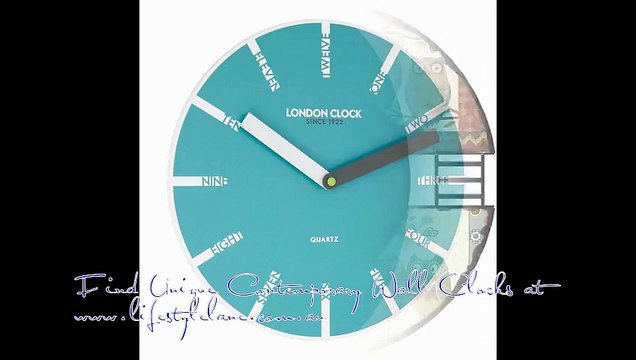 Find Unique Contemporary Wall Clocks at lifestylelane.com.au