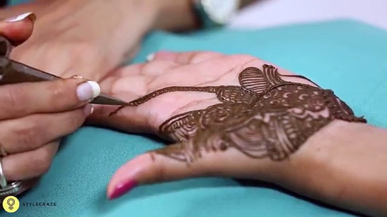 Spetacular Marwari Mehndi Design For  Hands