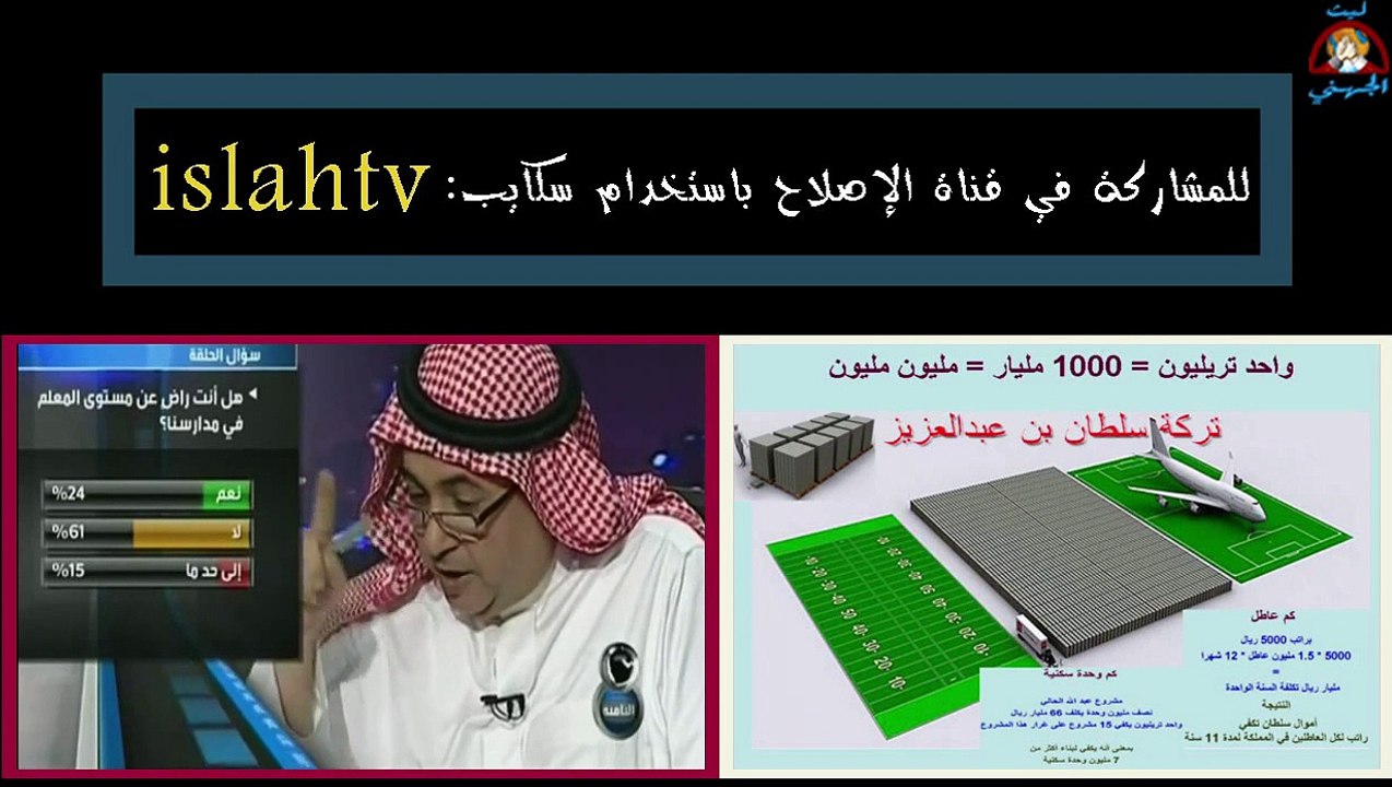 برنامج  الثامنة : مقطع من مقابلة وزير التربية والتعليم