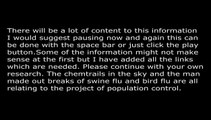 Chemtrails Brucellosis brucella aerosol is being sprayed above you NOW! DO NOT TAKE VACCINES!