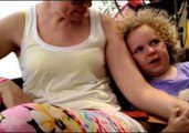 Little Girl Is Less Than Impressed With Amusement Ride