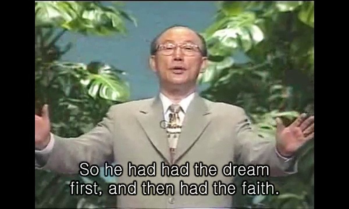 Rev. David Yonggi Cho, "If I Just Touch His Clothes, I Will Be Healed." pt.3