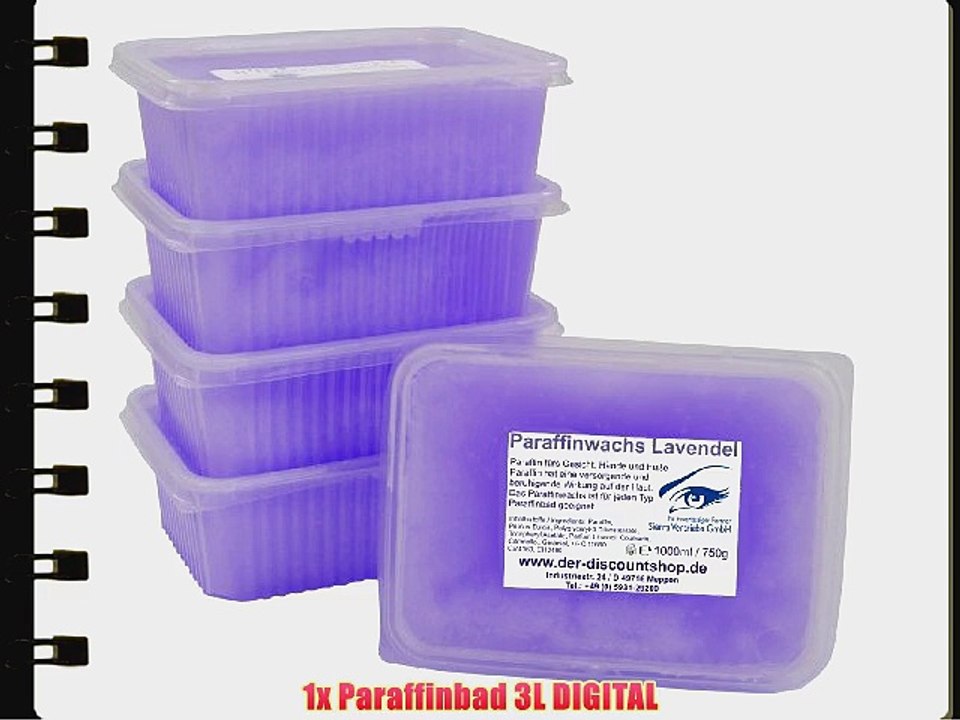 Paraffin - Set 3L DIGITAL Lavendel