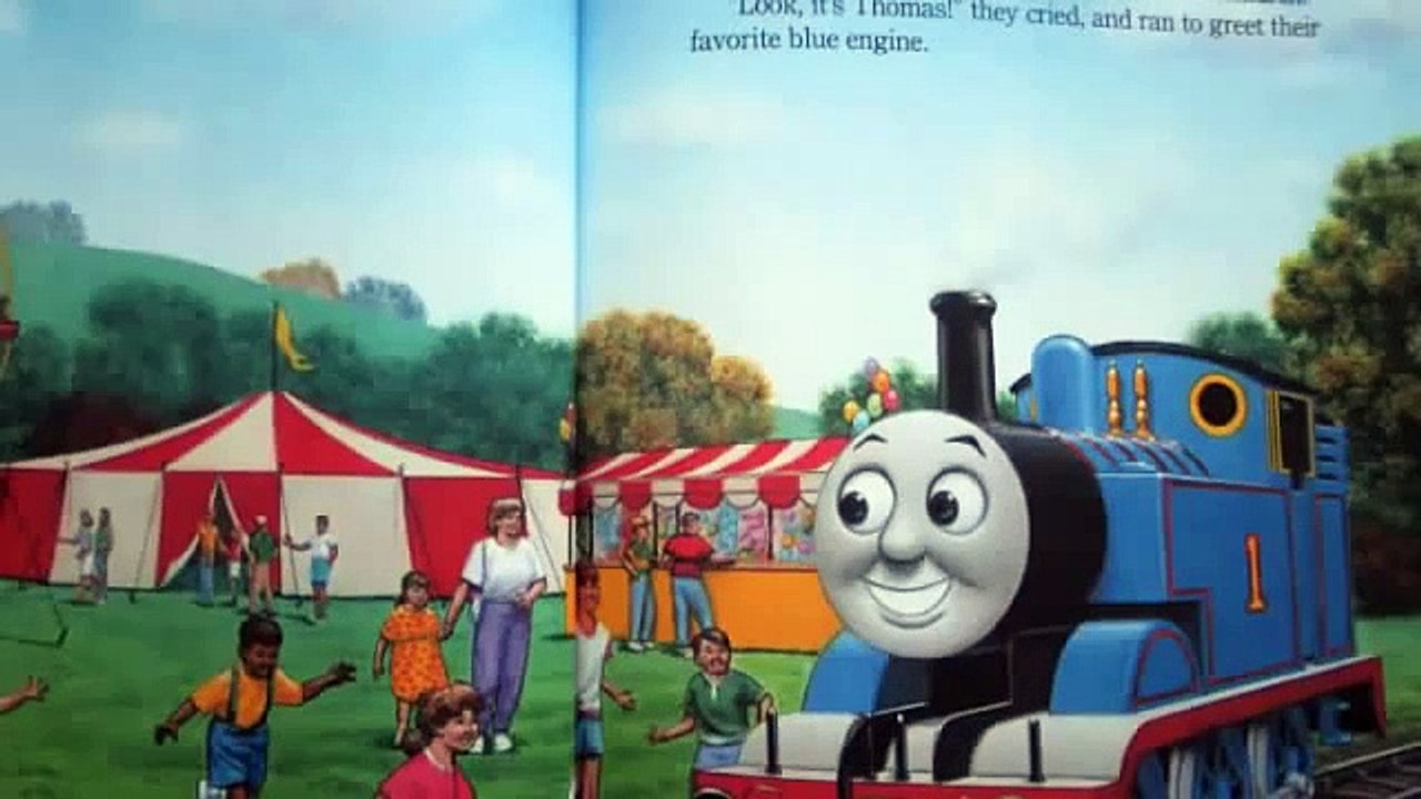 THOMAS THE TANK ENGINE Story Book Read Along! Children's Bedtime   Learn to Read Book