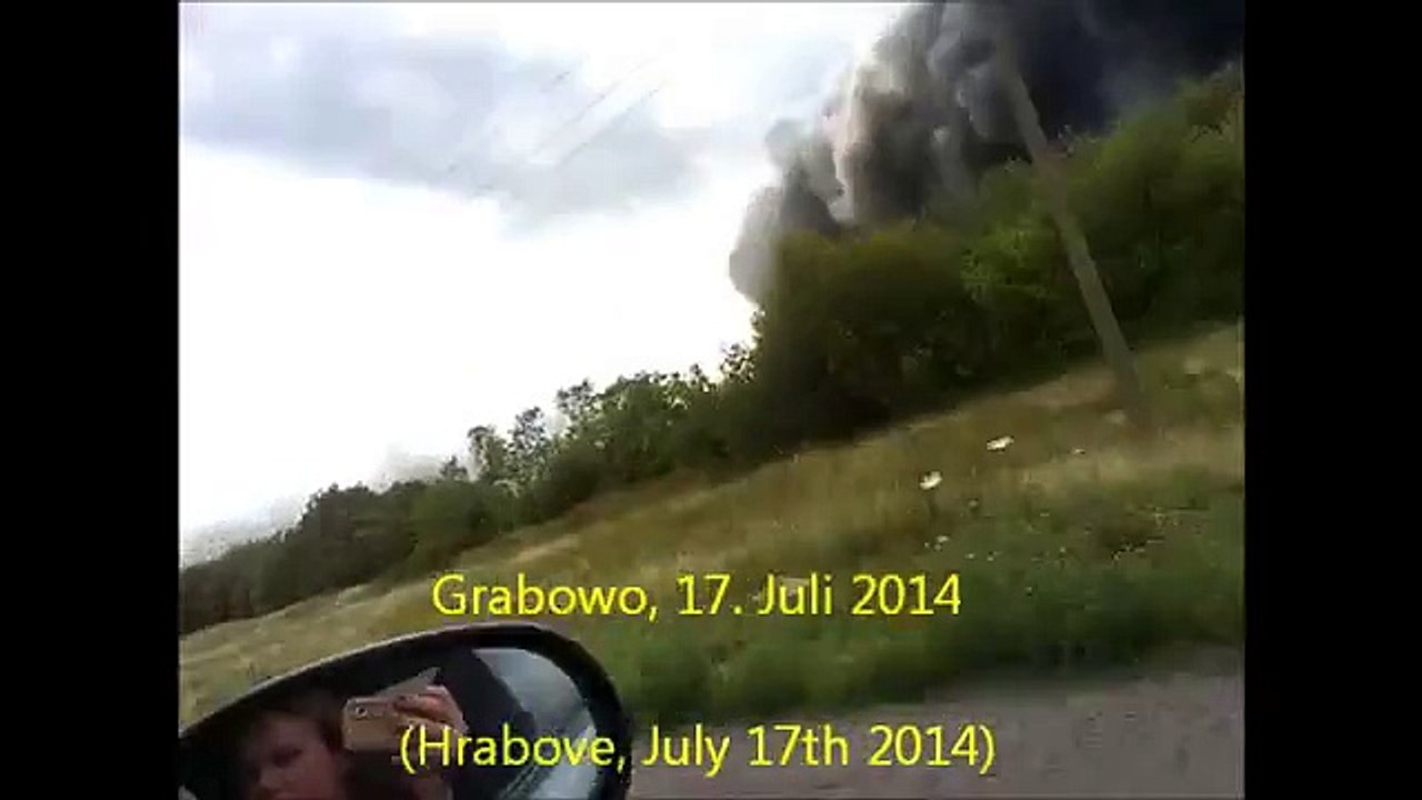 New MH17 crash site footage minutes after Boeing downing  Its raining bodies