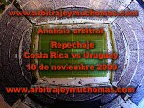 arbitrajeymuchomas.com Analisis arbitral Uruguay - Costa Rica
