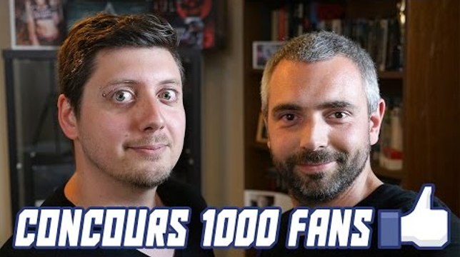 Concours des 1000 fans GourganGeek: des cadeaux à gagner !