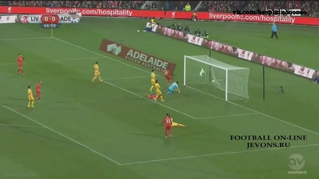 James Milner Goal Liverpool 1 - 0 Adelaide United 20/07/2015