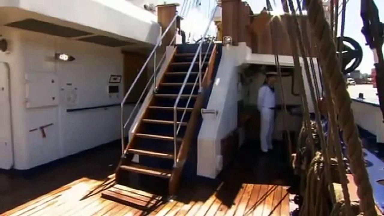 segelschulschiff gorch fock auf see.. impressionen