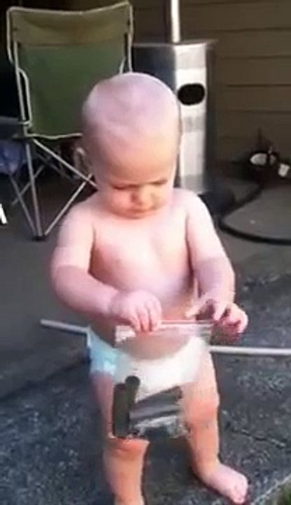 Exploding diaper.