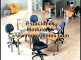 MG Muebles - Estaciones Modulares - Muebles de Oficina