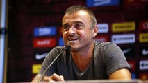 Rueda de prensa de Luis Enrique e Iniesta en Los Ángeles