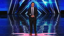 Oz Pearlman Mentalist Gets into Minds of the Judges America's Got Talent 2015