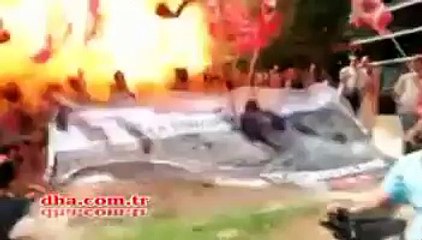 Suruç'taki patlama anı 20.7.2015