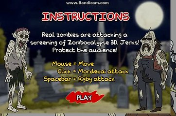 Regular Show Zombi Saldırısı Oyununun Tanıtım Videosu
