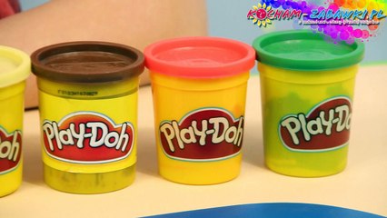 Zabawy z Play-Doh! - Turtle / Żółw - Tuby z Ciastoliną