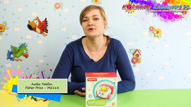 Pink Chatter Telephone / Różowy Telefonik dla Gadułki - Fisher-Price - M2118 - Recenzja