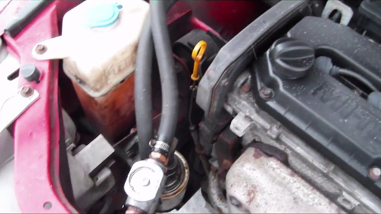 2002 KIA Rio 1.5 Liter Timing Belt Check