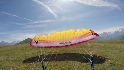 Un vol de proximité en parapente avec Zip la zipette
