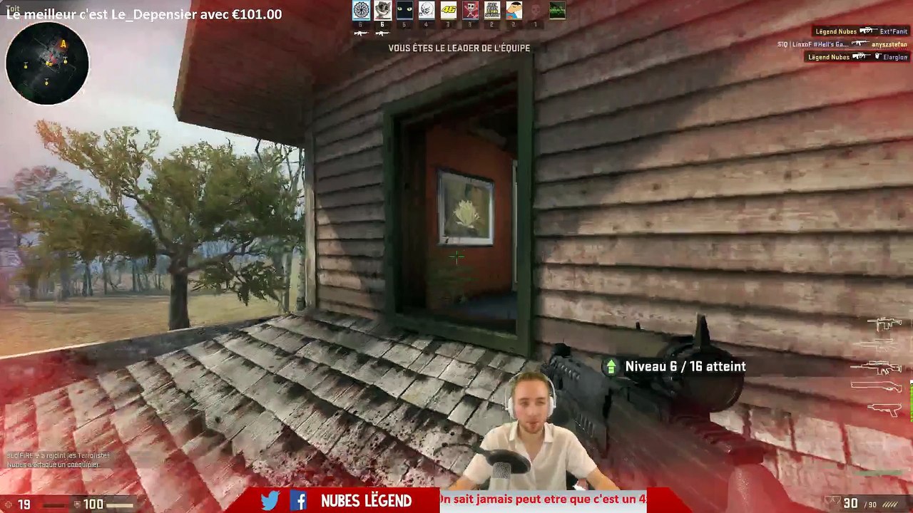 20-07 XP Level 2 sur CSGO