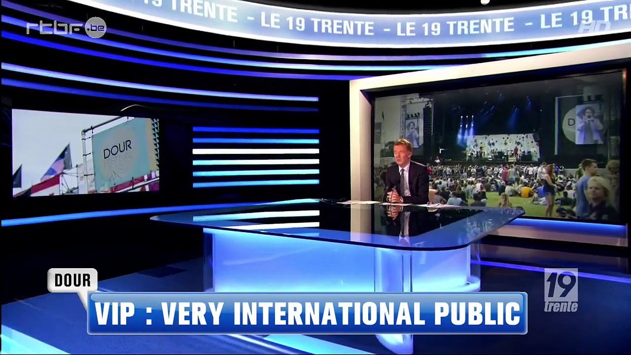 Dérapage au JT belge sur la drogue à Dour