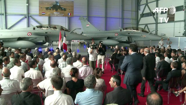 Dassault livre les trois premiers Rafale à l'Egypte
