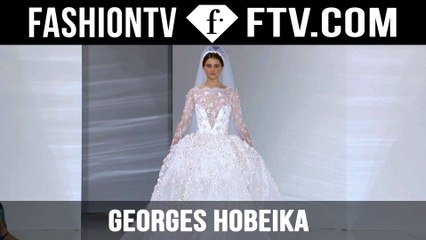 Georges Hobeika Haute Couture FallWinter 201516  FashionTV