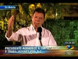 Así se pronunció el presidente Santos, tras aprobación del TLC con Estados Unidos