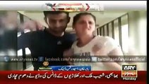 Sania Mirza and Shoaib Malik Dubsmash on Pakistan Team winning from sri lanka - Must Watch