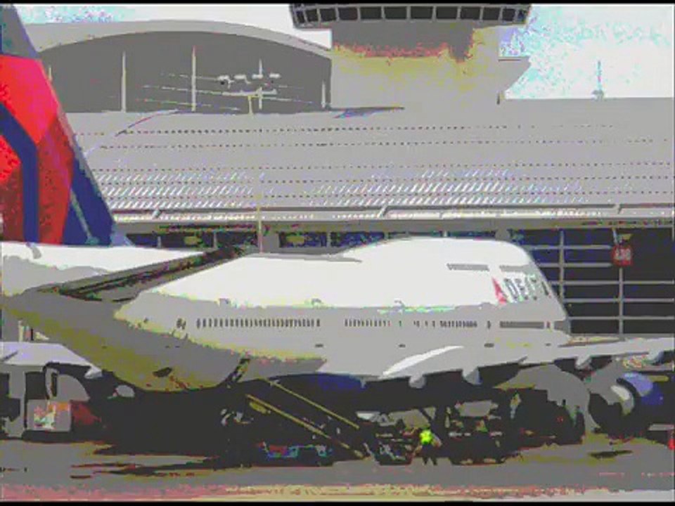 Delta Airlines Boeing 747 400