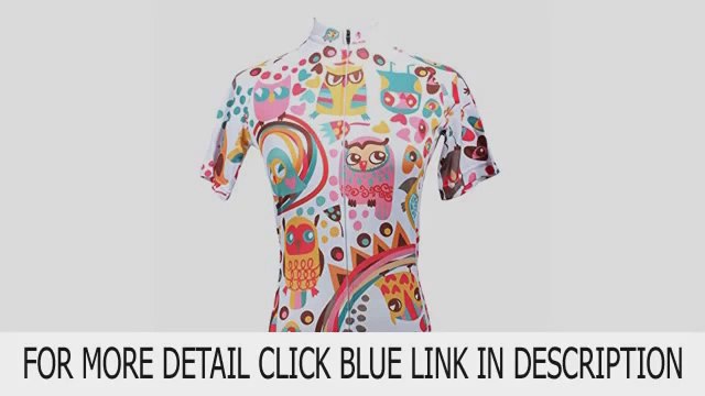 New QinYing Cute Cartoon Animals Colorful Short Sleeve Outdoor Bicycle Cycling Jerse Top