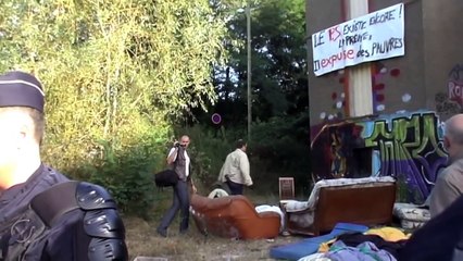 expulsion d'un squat étudiant à Nantes (2009)