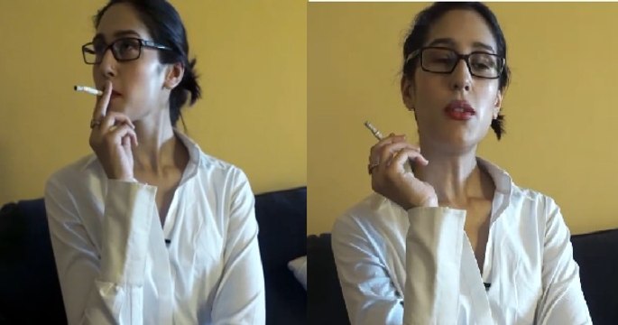 Najam Sethi Daughter Mira Sethi Smoking Cigarette - Waiting For Najam Sethi Response