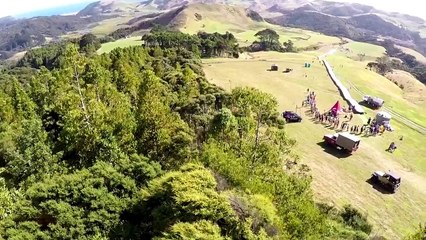 Le plus grand toboggan gonflable au monde