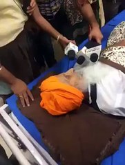 Bapu Surat Singh in Ludhiana Hospital 20 july 2015