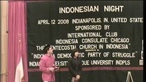 Indonesia Raya in Indonesia night 2008 Indianapolis