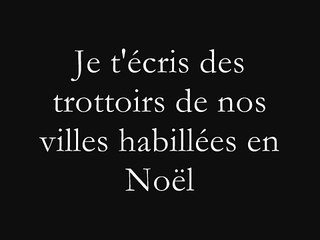 Je t'ecris de Grégory Lemarchal