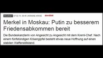 Aktuell: Gezielte Falsch-Darstellung über Merkel-Hollande-Friedens-Mission [Ukraine-Dokument]