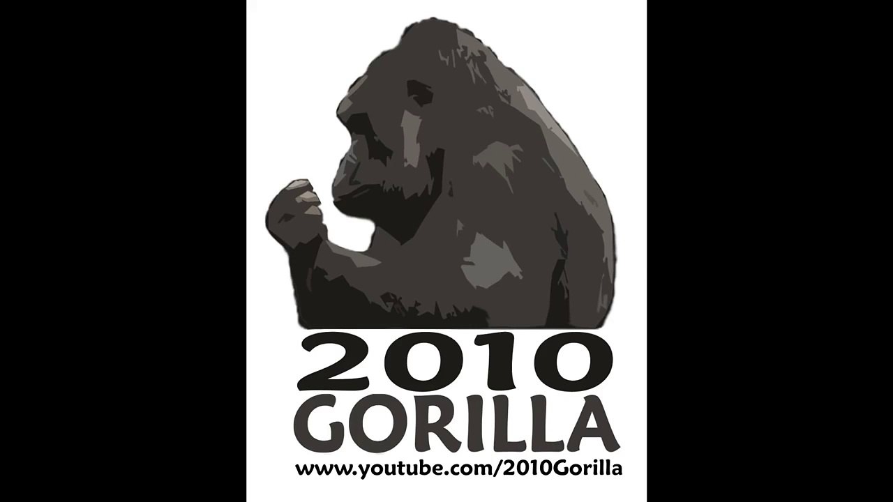 Silverback Western Lowland Gorilla Charge & Beating Chest @ Port Lympne - 2010 Gorilla