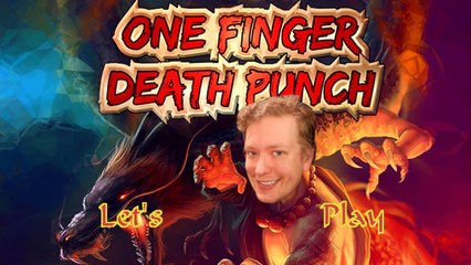 Is this the Matrix Let's Play One finger Death Punch part 1