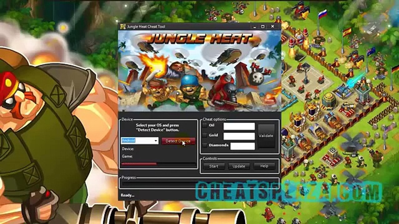 Jungle Heat Cheats   iOS & Android  Diamonds Hack подпишись