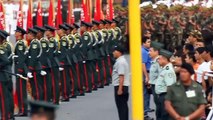 Desfile militar en aniversario del Ejército de Nicaragua