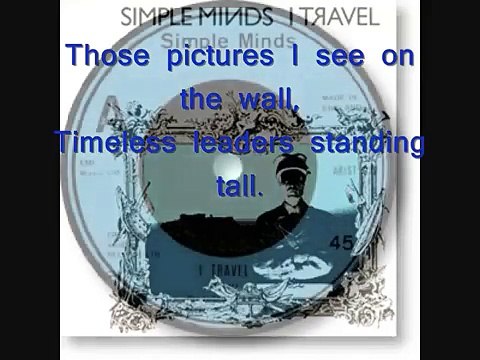 SIMPLE MINDS I TRAVEL