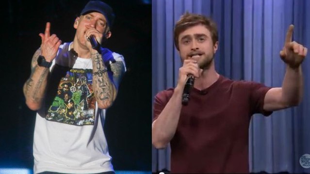 Daniel Radcliffe rappe Real Slim Shady d'Eminem à la perfection